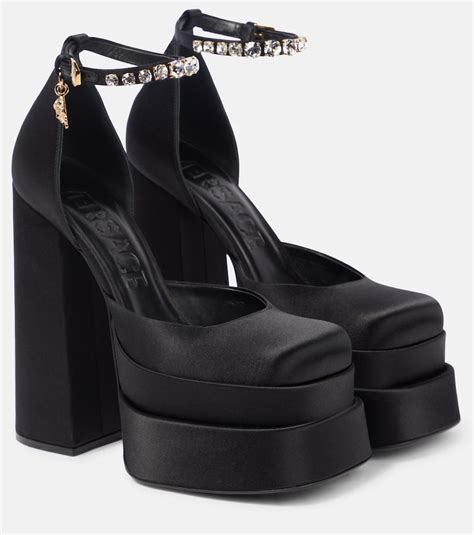 versace aevitas pumps|versace platform heels price.